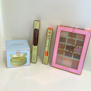 NEW Pixi 4 make up products: DetoxifEYE, Eye Pen, LipGlow, Eye Shadow Palette